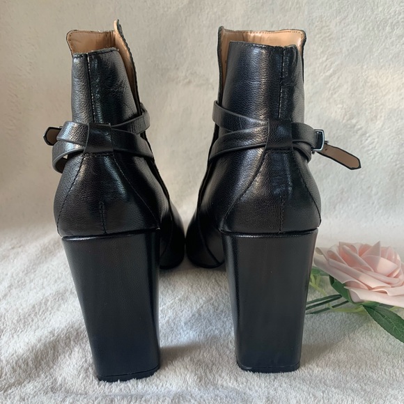 Banana Republic Gayle leather open toe ankle boots - Picture 4 of 15